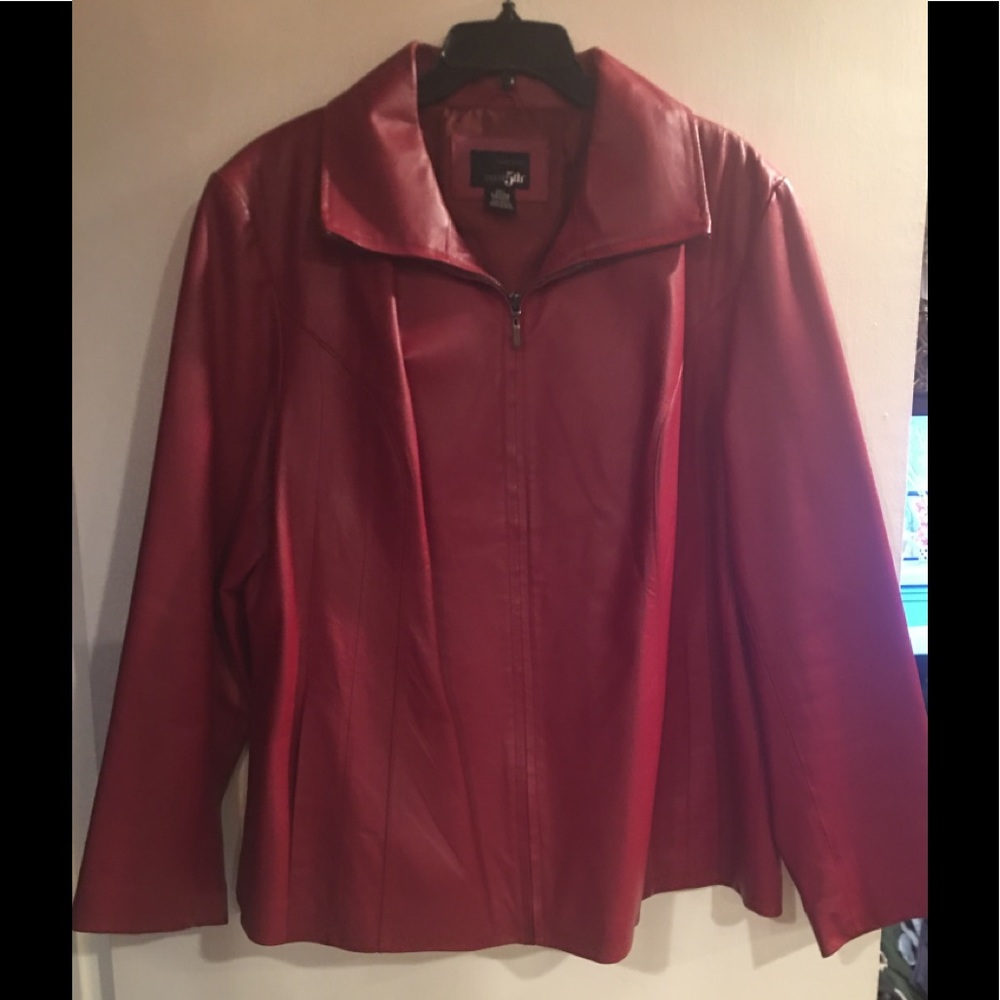 Red Leather Jacket